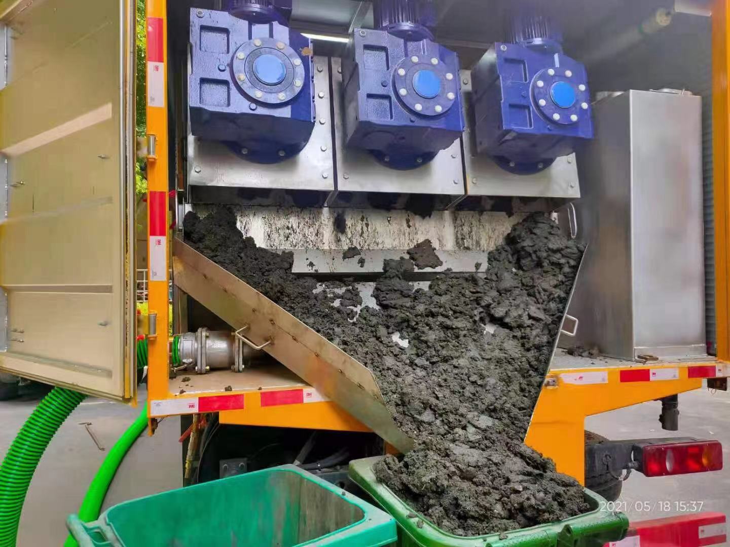 上杭化粪池清掏城市维护站-泥浆净化干湿分离处理